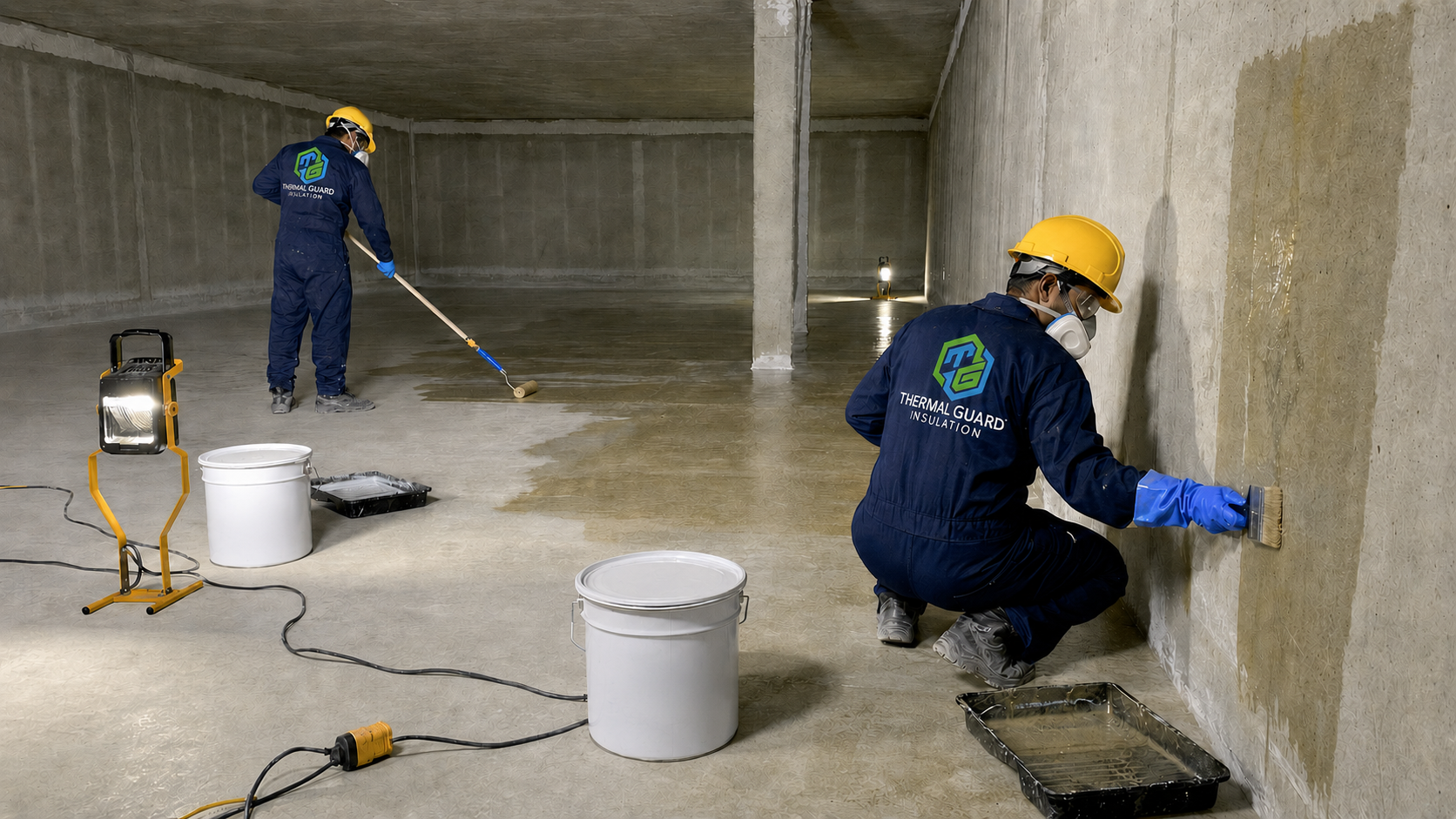 Compatible resin primer – GRP water tank lining process