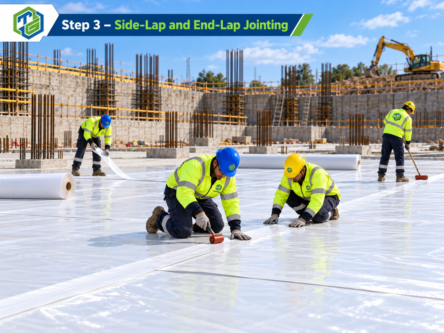 Side-lap and end-lap jointing